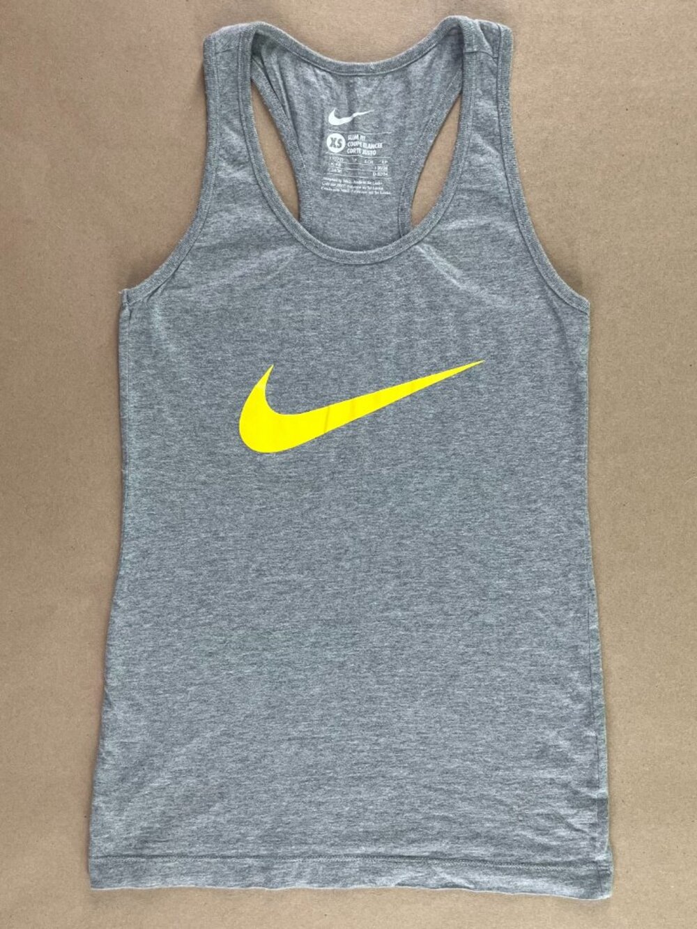 Nike Grey Racerback Tank - Picture 2 of 11